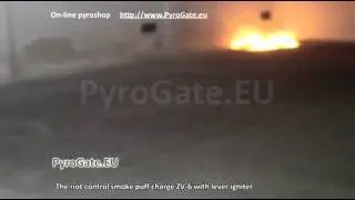 Czech Police Grenade - The riot control smoke puff charge ZV 6  2012