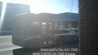 [Audio] Helsingin Bussiliikenne - MAN Lion's City A21 CNG [ZF 6HP504]