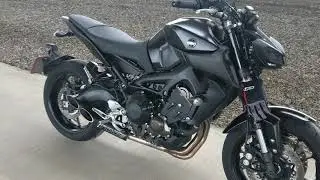 MT-09 FULL Toce exhaust sound