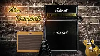 Test Gibson Flying V 2016 T - E Minor Rock solo improvisation - Alex Demicheli