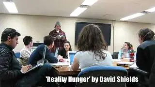Reality Hunger demo Baumer