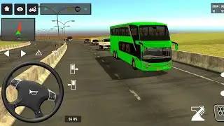 New Euro Coach Bus Driving 🚌😍 | Coach Bus Simulator Part 89 | Android Gameplay