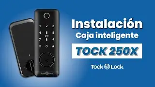 Instalación de Cerradura Digital Inteligente TOCK250X | Tock Lock