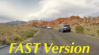 Red Rock Canyon Scenic Loop Drive (Fast version)