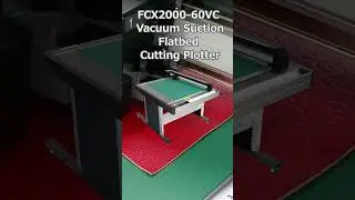 Graphtec FCX2000 Masa Kesici ile Sentetik Deri Kesmi