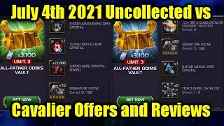 July 4th 2021 Uncollected vs Cavalier Deals and Offer Reviews| Marvel Contest of Champions