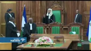 Heated exchanges at the 10th Parliament of Lesotho sitting