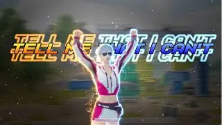 Tell Me That I Can't✨// BGMI MONTAGE❤// XAPY BOSS🧡