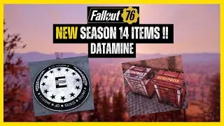 NEW Season 14 items in Fallout 76 !!