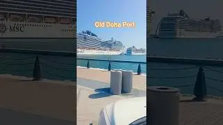 Old Doha Port #doha #olddohaport #cruiseship #sea #qatarworldcup #qatar