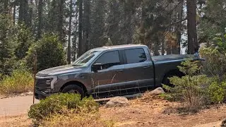 First time Ev truck trip to Sequoya national park