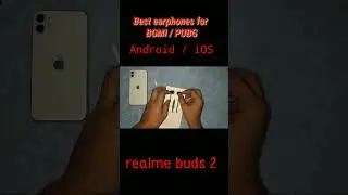 Best ever earphones for BGMI / PUBG / realme buds 2