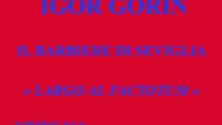 Igor Gorin   Barbiere di Seviglia   Largo al factotum   Vdisc 563