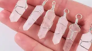 Rose Quartz Pendants