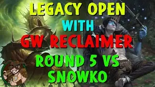Fall Revised Legacy Open with GW Reclaimer - Round 5 vs Snowko