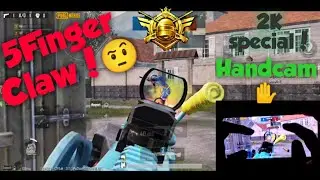 5 Finger Claw Handcam Gameplay || Asia conqueror Player Handcam || Clutchy
