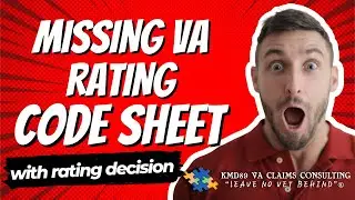 What important evidence the VA does not send you: Rating Code Sheet