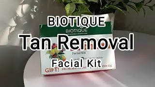 Biotique Ayurveda || Tan Removal Facial Kit #trending #viralvideo #video #facial #ayurveda #youtube