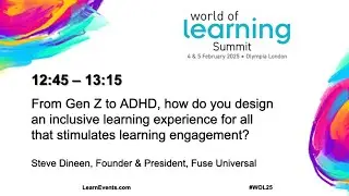 From Gen Z to ADHD - how do you design an inclusive learning experience for all?