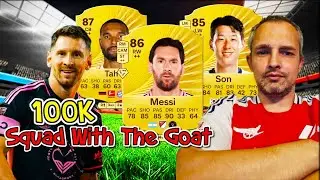 I Built a 100K Squad Around MESSI in EA FC! 🔥 Best Budget Team?