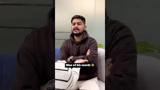 Man of his words  #chaisuttabar #chai #shortsvideo