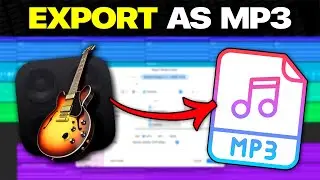 Как экспортировать песни GarageBand в MP3