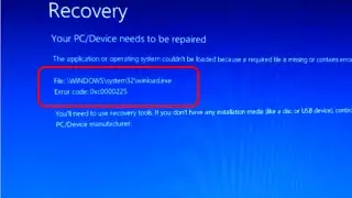 حل مشكلة الشاشة الزرقاء لويندوز 10 | [Fixed 100%] Winload.exe is Missing Windows 10