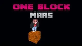 minecraft map: one block mars/ yzsds 