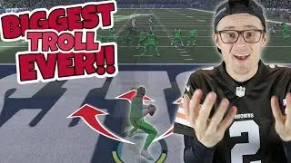 THIS IS THE WORST TROLL THAT I'VE EVER FACED... Madden 18 Packed Out
