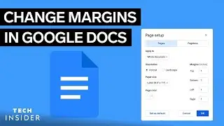 Как изменить поля в Google Docs | Tech Insider