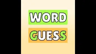 2. Word Guessing Game python project