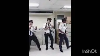 The Dancing Security Guards