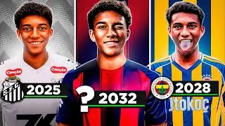 EU JOGUEI a CARREIRA do ROBINHO JR do SANTOS no EA FC 25 🚴
