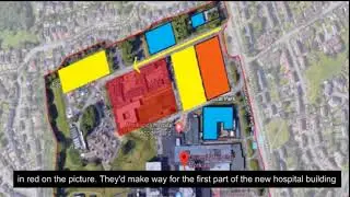 The challenges of building on the current Monklands site