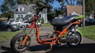 Stunt Moped Build Timelapse