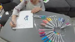 First Drawing video