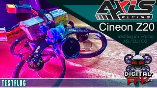 AxisFlying Cineon Z20 DJI O3 Air Unit Testflug   | #Digital-FPV.de