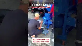 Beras Premium Bos Hasil Sekali Proses Giling Padi MAKTANI MT212 Dinamo Tanpa Limbah Ramah Lingkungan