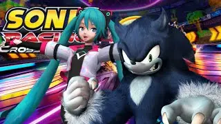 First time playing Sonic Racing: CrossWorlds Online with friend