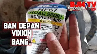 ban depan Vixion 90/80/17 IRC tubles
