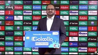 Outstanding Performance Award - Karachi vs Islamabad PSL 7, 2022