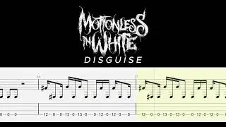MOTIONLESS IN WHITE - Disguise [ Bass tab and song ]