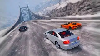 Full Throttle INSANE Long Downhill Mayhem! | BeamNG.drive Epic Crashes & Speed