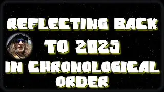 Reflections from 2025 in chronological order