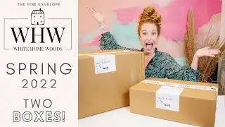 White Home Woods Spring 2022 HomeBox & HomeBox Luxe - NEW 2 box option for Spring Home Decorating