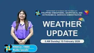 Public Weather Forecast issued at 5 AM | February 15, 2026 - Sunday