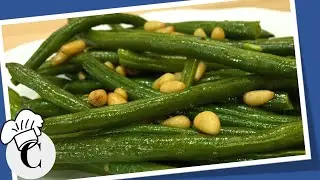 Green Beans with Pine Nuts! An Easy, Healthy Recipe!