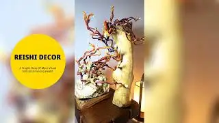 REISHI DECOR | Adaptogenize Your Brain With Myco Decoration Visual Stimuli🍄🧿🧘&zwj;♀️🔥💫🧡