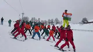 26th January 2026 at IISM Gulmarg JK 3rd Snow skiing course 
