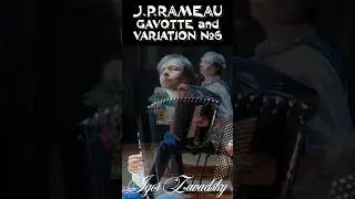 Rameau &ndash; Gavotte & Variation №6 from Suite in A minor (1/5) #rameau #gavotte #harpsichord #accordion
